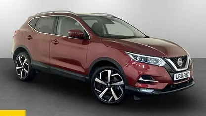 Red Used 2021 Nissan Qashqai N-Motion SUV | £14,995 (Good price)