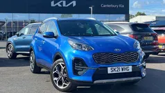 Blue Used 2021 Kia Sportage GT-Line SUV | £17,995 (Good price)