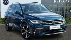 Blue Used 2022 VW Tiguan R-line SUV | £26,500 (Fair price)