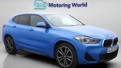 Begagnad BMW X2 M Sport 221 HK (162 kW) 2022 Blå SUV