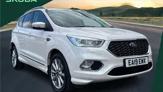 White Used 2019 Ford Kuga Vignale SUV | £16,599 (Fair price)