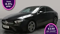 Black Used 2021 Mercedes A220 AMG line Sedan | £16,896 (Fair price)