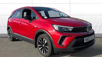 Used Vauxhall Crossland Design Edition 83 HP (61 kW) 2022 Red SUV