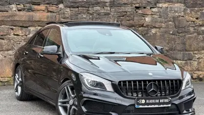 Used Mercedes CLA45 AMG AMG 360 HP (264 kW) 2014 Black Coupe