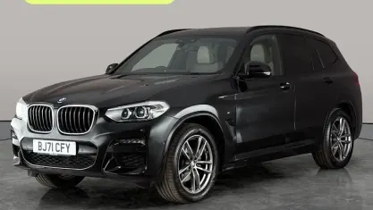 Used BMW X3 M Sport 190 HP (139 kW) 2021 Black SUV