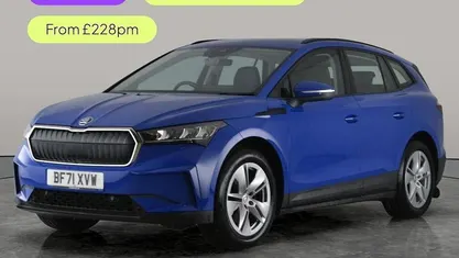 Used Skoda Enyaq iV ecoSuite 131 kW (179 HP) 2021 Blue SUV