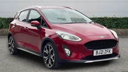 Usado Ford Fiesta Active X 125 HP (91 kW) 2021 Vermelho Citadino