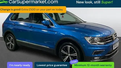 Used VW Tiguan SE 150 HP (110 kW) 2018 Blue SUV
