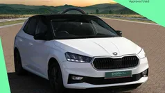 Candy white black magic pearl effect Used 2022 Skoda Fabia Colour Edition Hatchback | £14,947 (Fair price)