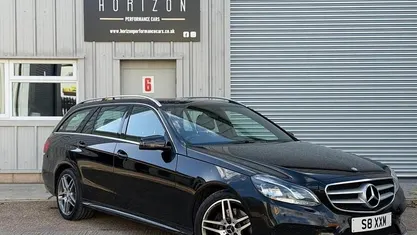 Black Used 2014 Mercedes E220 AMG Estate | £5,250 (Super price)