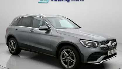 Used Mercedes GLC220 AMG line 194 HP (142 kW) 2021 Grey SUV