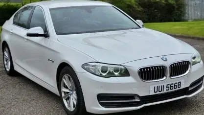 Used BMW 520 Comfort Edition 184 HP (135 kW) 2013 White Sedan
