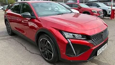 Red Used 2023 Peugeot 408 Allure Premium Sedan | £19,395 (Fair price)
