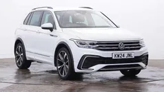 White Used 2024 VW Tiguan R-line Edition SUV | £32,989 (Fair price)