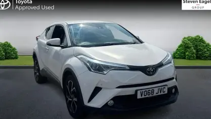 Used Toyota C-HR Design 116 HP (85 kW) 2018 White SUV