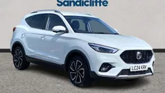 Solid arctic white Used 2023 MG ZS Exclusive Sedan | £16,959 (Fair price)
