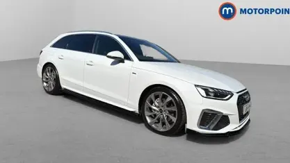 Used Audi A4 S-Line 204 HP (150 kW) 2024 White Estate