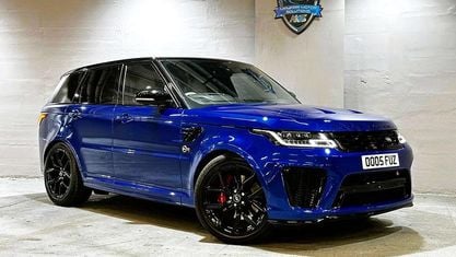 Usado Land Rover Range Rover Sport SVR 575 HP (422 kW) 2018 Azul SUV