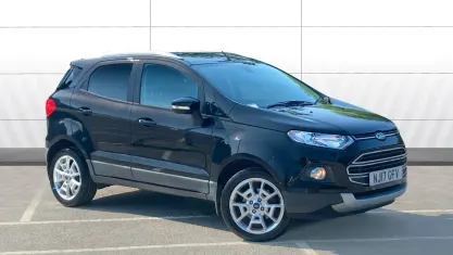 Used Ford Ecosport Titanium 125 HP (91 kW) 2017 Black SUV
