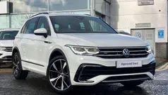 White Used 2023 VW Tiguan R-line SUV | £27,795 (Fair price)