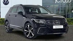 Black Used 2022 VW Tiguan R-line SUV | £26,200 (Fair price)