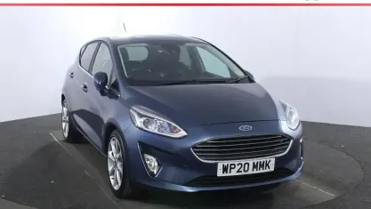Used Ford Fiesta Titanium X 125 HP (91 kW) 2020 Blue Hatchback