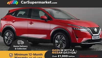 Used Nissan Qashqai Acenta Premium 158 HP (116 kW) 2022 Red SUV