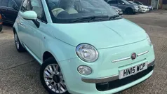 Green Used 2015 Fiat 500 Pop Star Hatchback | £5,791 (Fair price)