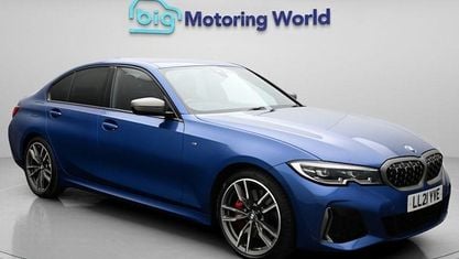 Begagnad BMW M340 M Sport 374 HK (275 kW) 2021 Blå Sedan