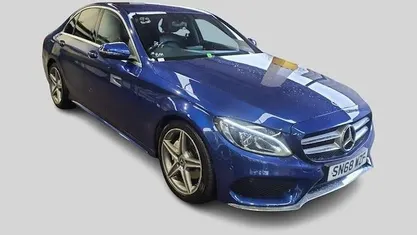 Used Mercedes C220 AMG line 170 HP (125 kW) 2018 Sedan