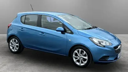 Used Vauxhall Corsa 75 HP (55 kW) 2016 Blue Hatchback