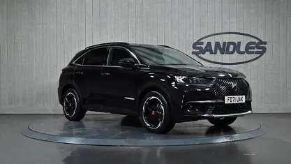 Black Used 2022 DS Automobiles DS7 Crossback Performance Line Plus SUV | £15,799 (Fair price)