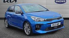 Blue Used 2021 Kia Rio GT-Line S Hatchback | £12,495 (Fair price)