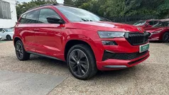 Red Used 2022 Skoda Karoq SportLine SUV | £23,751 (Fair price)