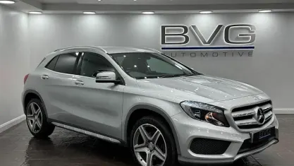 Used Mercedes GLA220 AMG line 177 HP (130 kW) 2016 Silver SUV