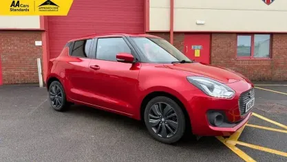 Używany Suzuki Swift SZ5 111 KM (81 kW) 2019 Czerwony Hatchback