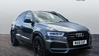 Used Audi Q3 Black Edition 179 HP (131 kW) 2018 Grey SUV