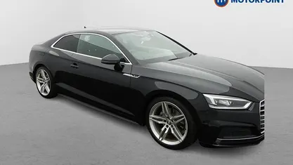 Black Used 2017 Audi A5 S-Line Coupe | £14,449 (Fair price)