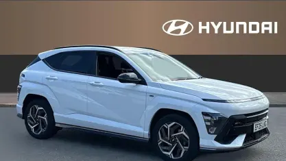 Used Hyundai Kona N Line 129 HP (94 kW) 2025 White SUV