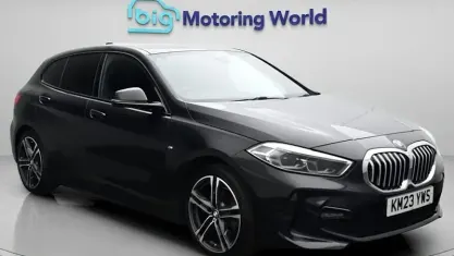 Used BMW 118 M Sport 136 HP (100 kW) 2023 Black Hatchback