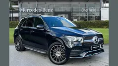 Black Used 2022 Mercedes GLE400 AMG line SUV | £50,385 (Fair price)