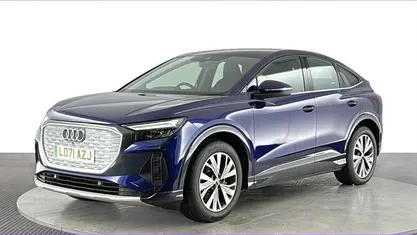 Blue Used 2022 Audi Q4 Sportback e-tron Sport SUV | £19,460 (Good price)