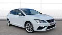 White Used 2018 Seat Leon FR Hatchback | £10,086 (Fair price)