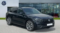 Deep black pearlescent Used 2022 VW Touareg Black Edition SUV | £47,809 (Fair price)