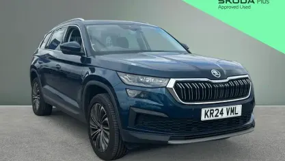 Used Skoda Kodiaq SE L Executive 150 HP (110 kW) 2024 Blue SUV