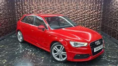 Red Used 2014 Audi A3 Sportback S-Line Hatchback | £9,999 (Fair price)