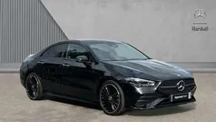 Cosmos black metallic Used 2024 Mercedes CLA220 AMG Line Premium Plus Sedan | £32,805 (Fair price)