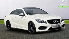 White Used 2016 Mercedes E350 Active Coupe | £14,799 (Fair price)