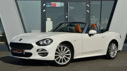 Used Fiat 124 Spider Lusso 140 HP (102 kW) 2017 White Cabriolet