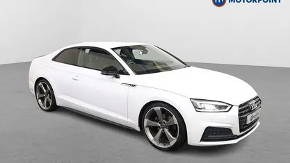 White Used 2019 Audi A5 Black Edition Coupe | £19,149 (Fair price)